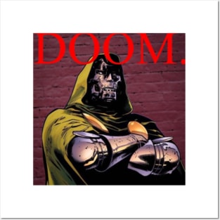 Doctor DOOM Album Cover (DAMN Kendrick Lamar Parody) Posters and Art